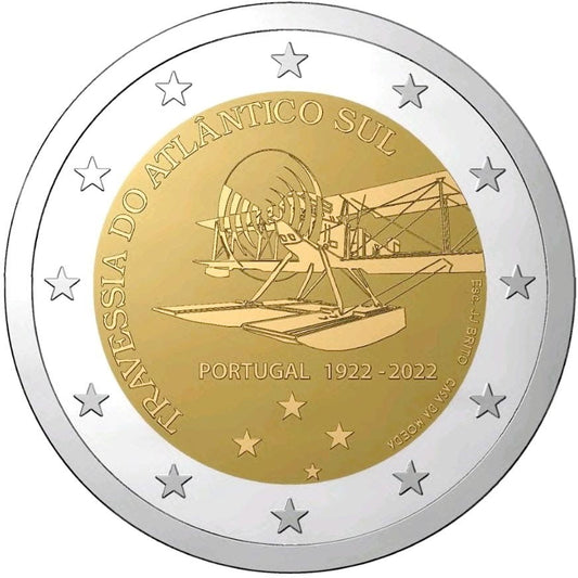 2 euro Portugalia Lot przez Atlantyk 2022