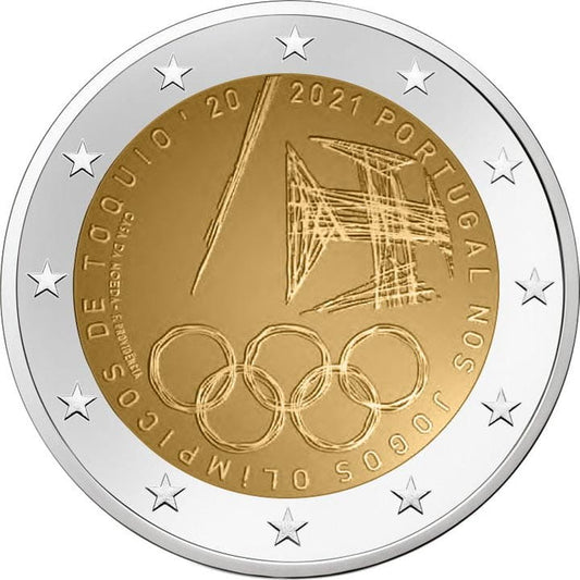 2 euro Portugalia Olimpiada w Tokio 2021