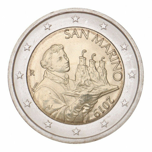 2 euro San Marino Święty Maryn 2019