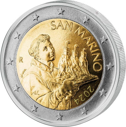 2 euro San Marino Święty Maryn 2024