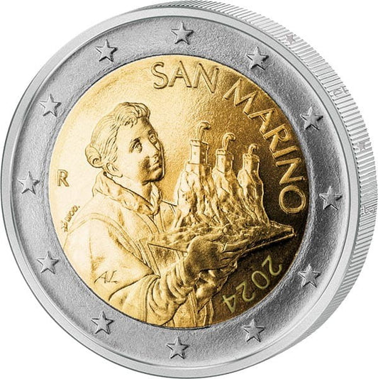 2 euro San Marino Święty Maryn 2024