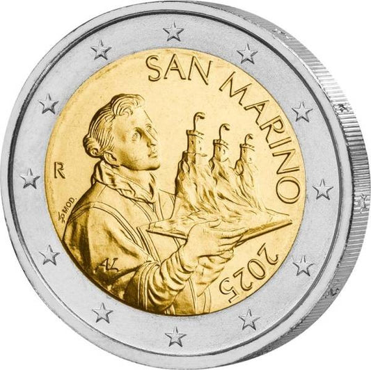 2 euro San Marino Święty Maryn 2025