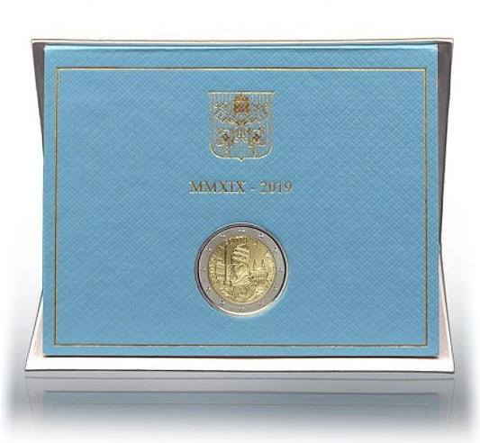 2 euro Watykan  90 lat założenia Watykanu 2019