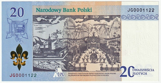 20 zł 300-lecie koronacji obrazu Matki Bożej JG0001122