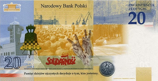 20 zł Lech Kaczyński. Warto być Polakiem