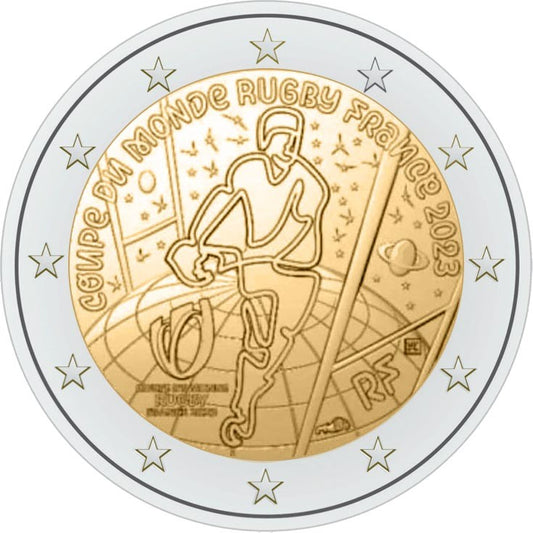 2 euro Francja Rugby 2023