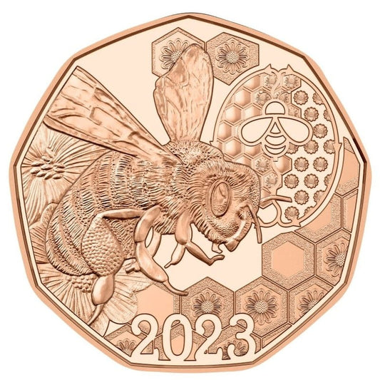 5 euro Austria Pszczoła 2023