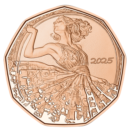5 euro Austria Taniec 2025
