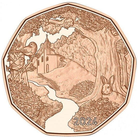 5 euro Austria W drodze 2024