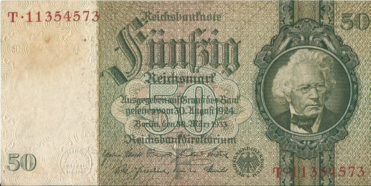 50 marek 1933, T 11354573, stan 2-