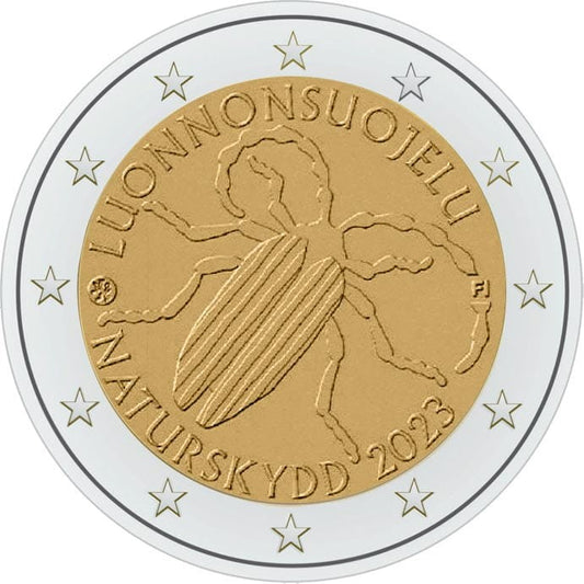 2 euro Finlandia Natura Chrząszcz 2023