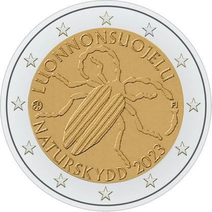 2 euro Finlandia Natura Chrząszcz 2023