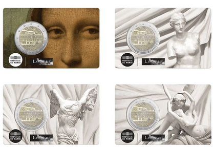 2 euro Francja Muzeum Luwr 2025